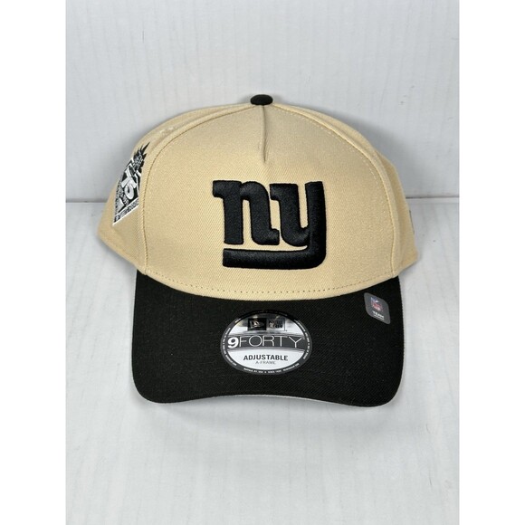 New Era 9FORTY New York Giants A-Frame Adjustable SnapBack Hat Cap 75 Years NWT - Picture 1 of 5